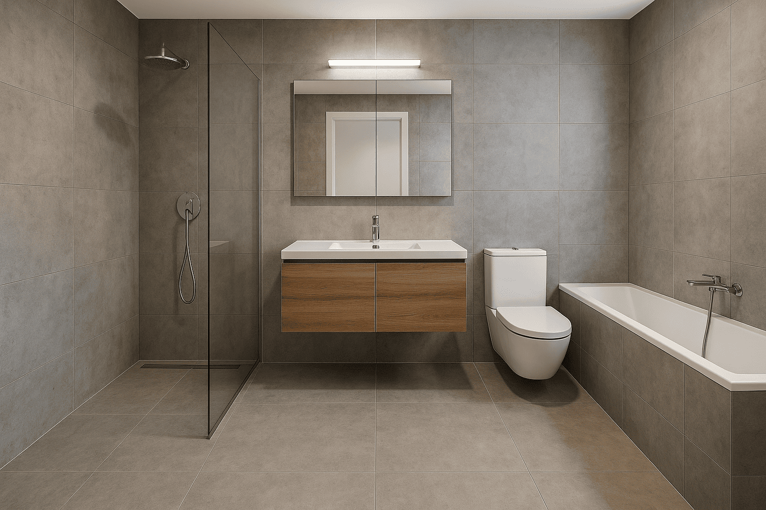 Badezimmer Projekt 1